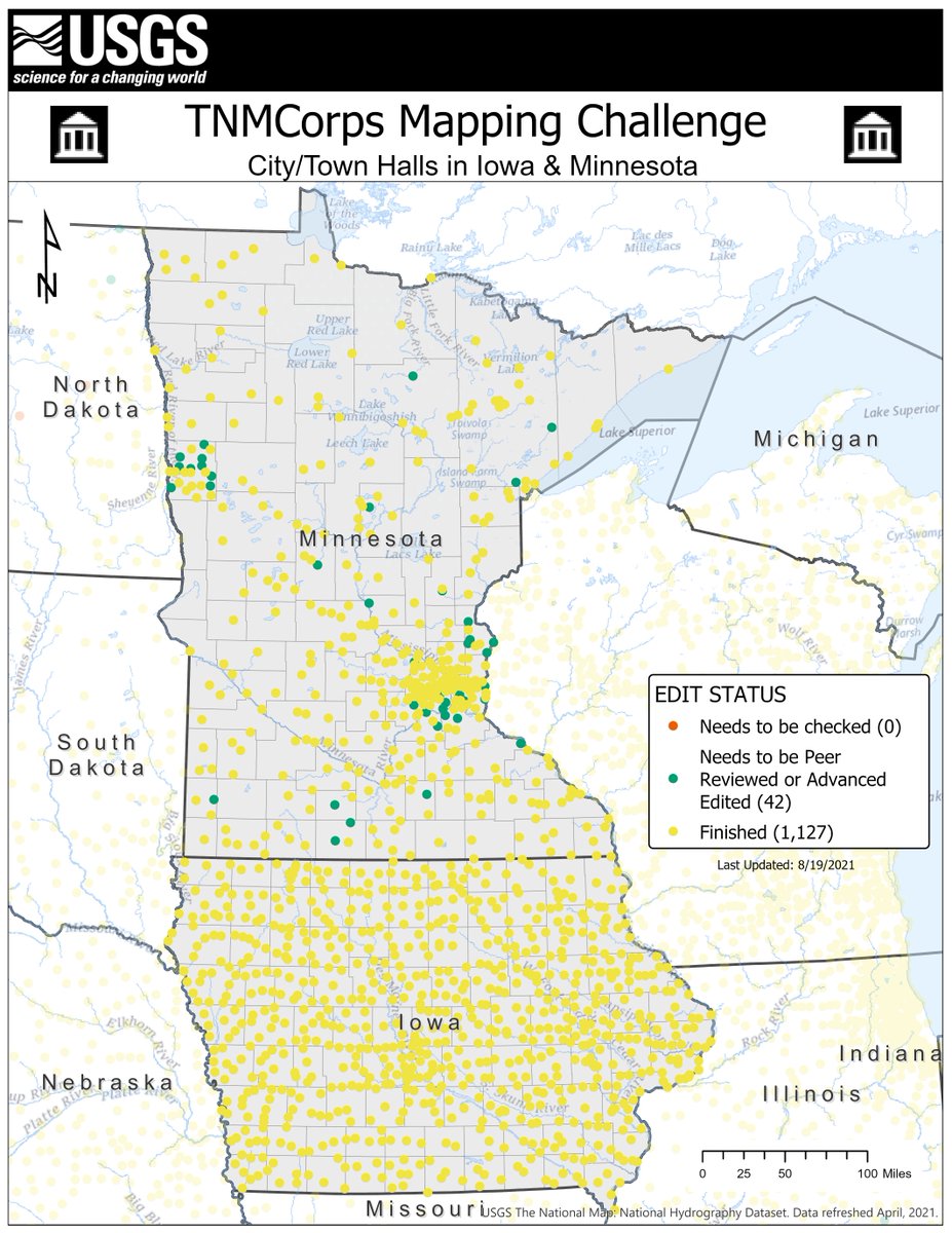 USGSTNM's tweet image. Volunteers continue to gain momentum on #TNMCorps #MappingChallenges! Visit ow.ly/SOF250FUhDY for specific updates.

Want to participate in these or help update #TheNationalMap? Go to ow.ly/zcoY50FUhDZ 

@FedCitSci #citsci #CitizenScience #USGS #Mapping #GIS #VGI