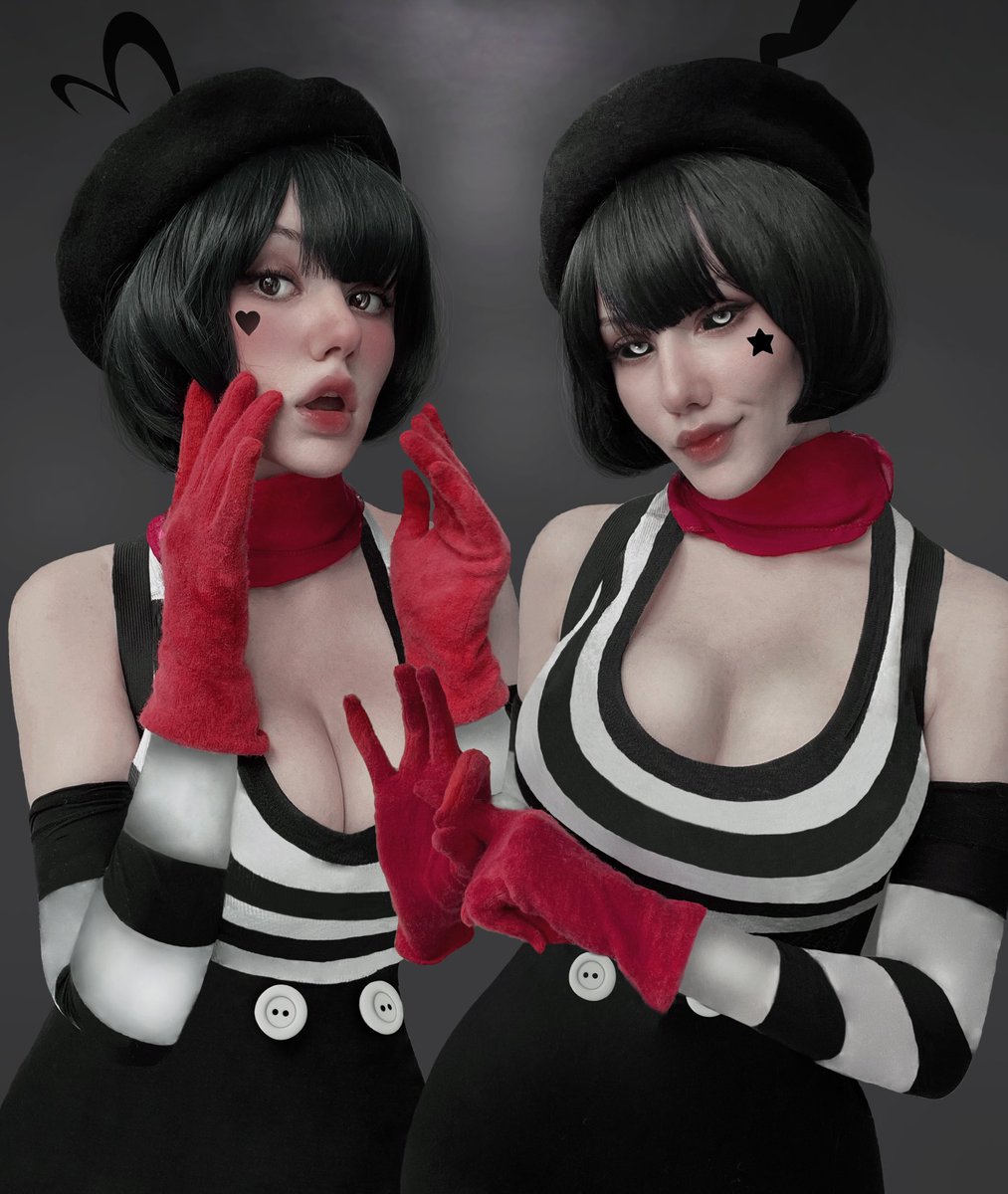 ❤️🖤 ʙᴏɴ ʙᴏɴ&amp;ᴄʜᴜ ᴄʜᴜ🤍❤️
#mimeanddash cosplay contest~
•
#bonbonandchuchu #memecosplay #cosplayer #sexycosplayer https://t.co/tPi2UPQfUG