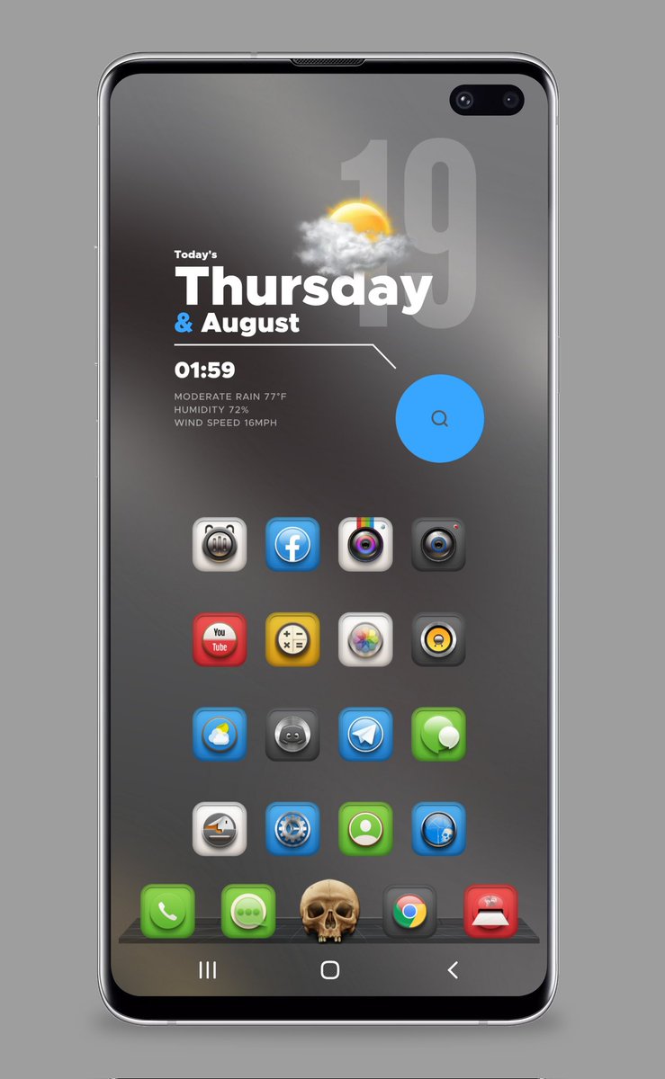 Fattone66's tweet photo. Today it's #Chewies by @SeanKly with #Mut3d AE layer and this #Finesta #Kwgt by @RajjAryaa. https://t.co/QIrVx7xCkr