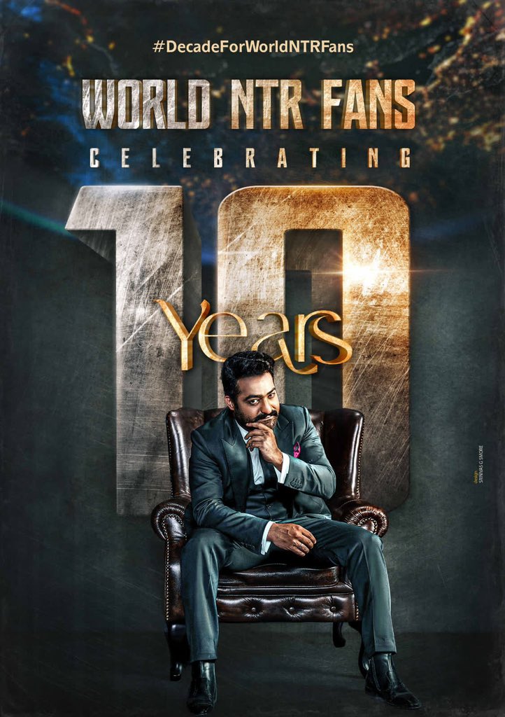 TeamForNTRAdoni's tweet photo. Heartfully Congratulations @worldNTRfans Brother on Completing " 10 Glorious Years "
Biggest @tarak9999 Fan page In Our Fandom 🔥 🔥
#DecadeForWorldNTRFans
Design : @SrinivasG_Smore
#ManOfMassesNTR @tarak9999
@HemuParuchuri Brother❤ Space Lo Mike Eachav Gani Server Problem💔 https://t.co/h1ahibXpoI