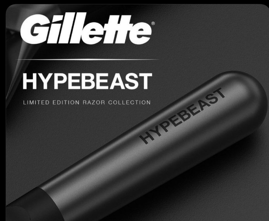 ashsampat's tweet image. Limits edition razors just sounds wrong