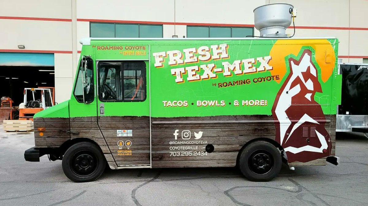 RKFoodtrucks's tweet photo. Great things are happening at #RollingKitchensCustoms 
-
Check out our latest work for the Roaming Coyote🔥🔥
- 
What type of food truck are you dreaming of? Let us know in the comments below! 
-
https://t.co/8q0v8WuJNI
(703) 420-8156
-
#foodtruck #texmex #catering https://t.co/OsG7jJakeY