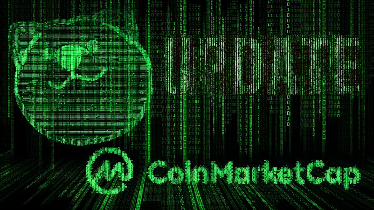 Good news are here !!!!!
We're updated on <a href="/CoinMarketCap/">CoinMarketCap</a> 🔥🔥🔥😍😍😍
#Update #CoinMarketCap #TrendingNow #topgainers #cryptocurrency #Crypto #cryptocurrecy #dogecoin #dogemoon $DGMOON