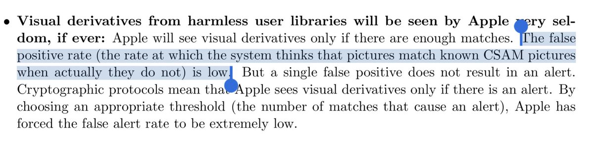 matthew_d_green's tweet photo. Apple’s expert public review document (left) vs. two weeks of attention from the hacker community (right). https://t.co/xPCjqFlNRF https://t.co/7e0va3a3hx