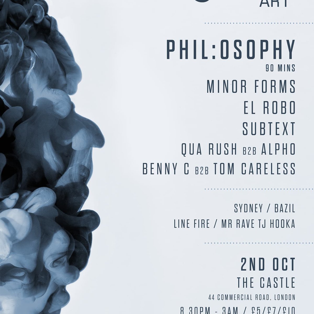 Only two early bird tickets left! 

Once they're gone they're gone, a fiver for this party is a steal so don't miss out - tix link: ra.co/events/1444043