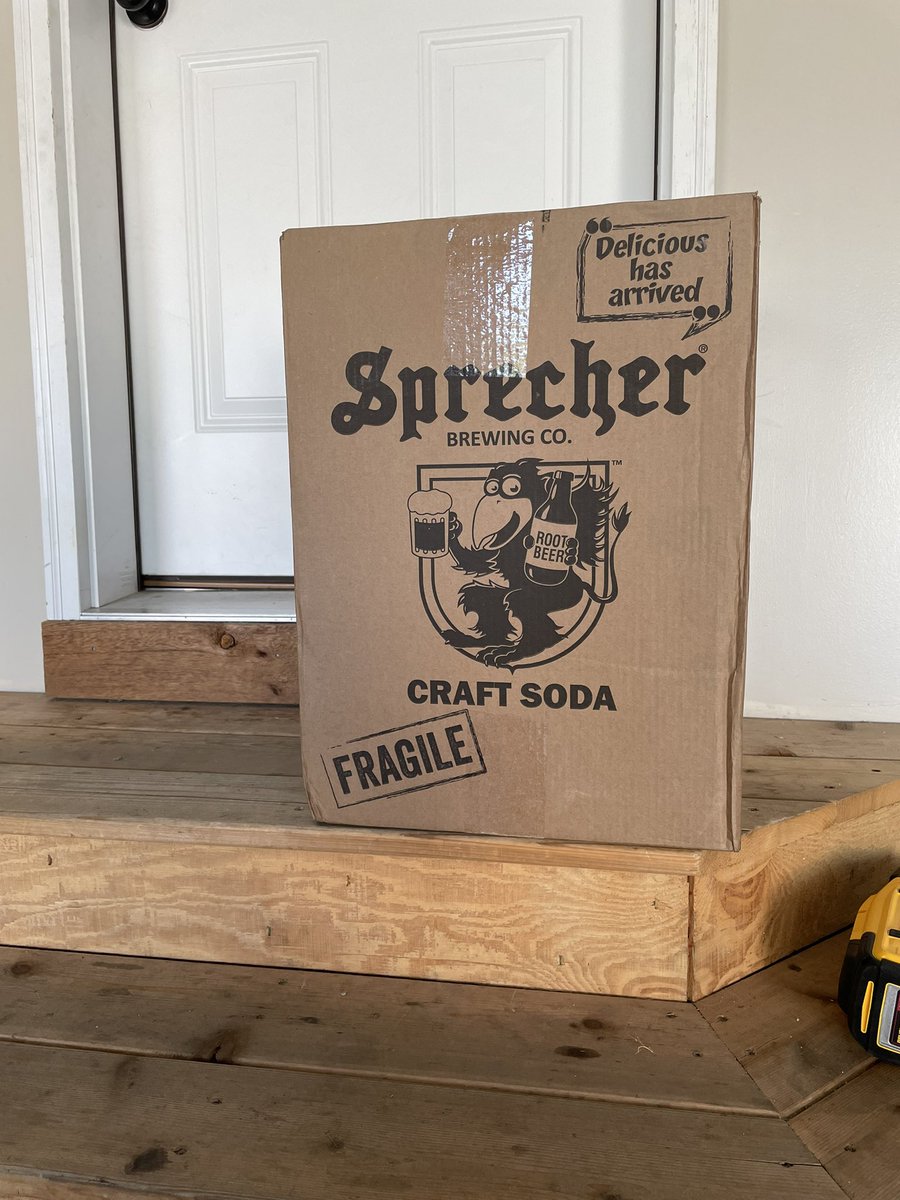 rootbeerradio's tweet image. What could be inside this box?? Find out at a live unboxing at 2:00pm CST today! Watch on our Instagram and Facebook pages! And tune in tomorrow when we try what’s inside and chat with @sprecherbrewery CCO Tom Aslin on our Facebook and YouTube accounts!
