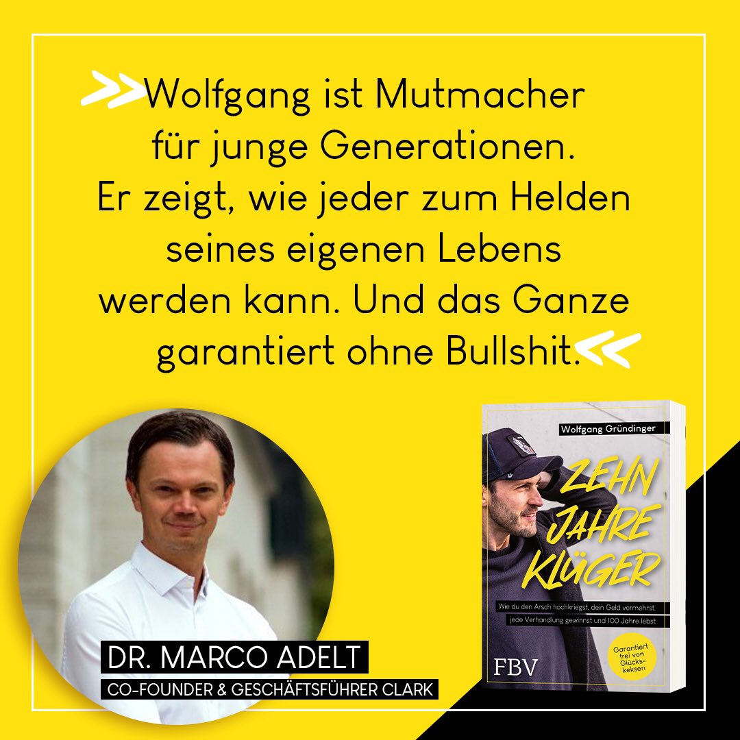 📖 Mein neues Buch „Zehn Jahre Klüger“ — jetzt im Handel! Mehr Infos: wolfgang-gruendinger.de/10jahreklueger