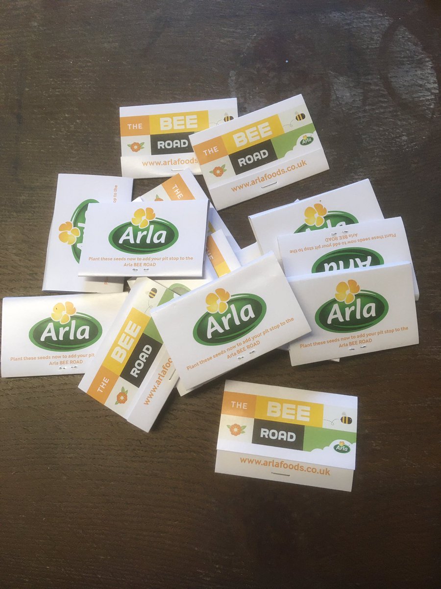 PorshamFarm's tweet photo. On farm we have not cut the tops of our hedges for 9 years - creating better wildlife corridors for the birds and the bees. This year @ArlaDairyUK are asking people to create the #arlabeeroad with wildflower seeds. These will be given out this week. #bees #pollinators #porsham https://t.co/TXA3rfHvUM