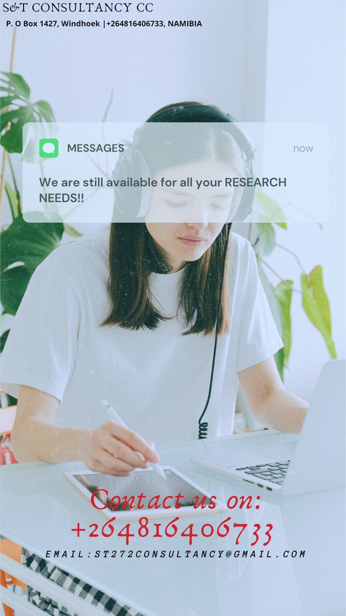 consultancy_cc's tweet image. Get assisted, if you not getting!
#ResearchProposalWriting #dataanalysis #Computing #R #spss
