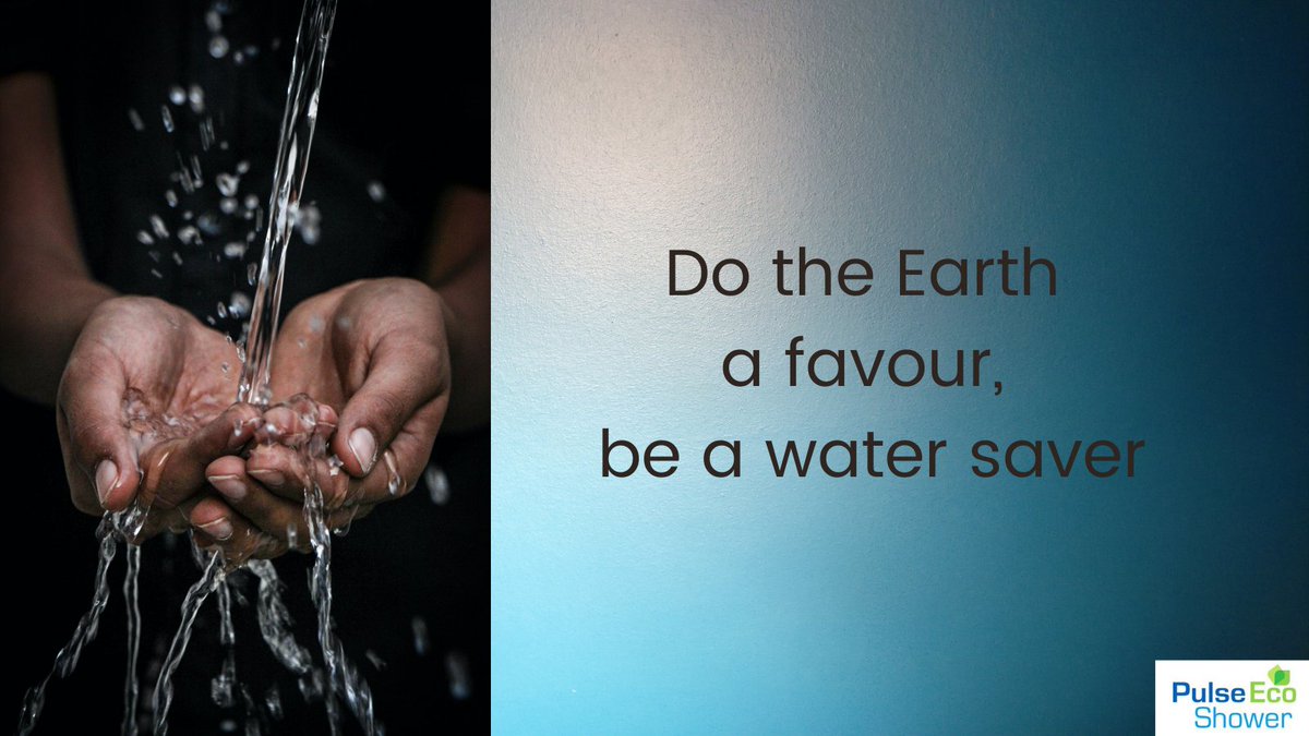 pulseecoshower's tweet photo. Every drop counts
#bettershoweringbydesign #water #watermatters #savewater #showerhead https://t.co/MZeoXi4rep