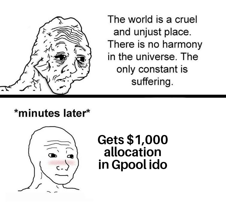 savlaraj's tweet image. @gpoolofficial 
#GPoolMemeComp