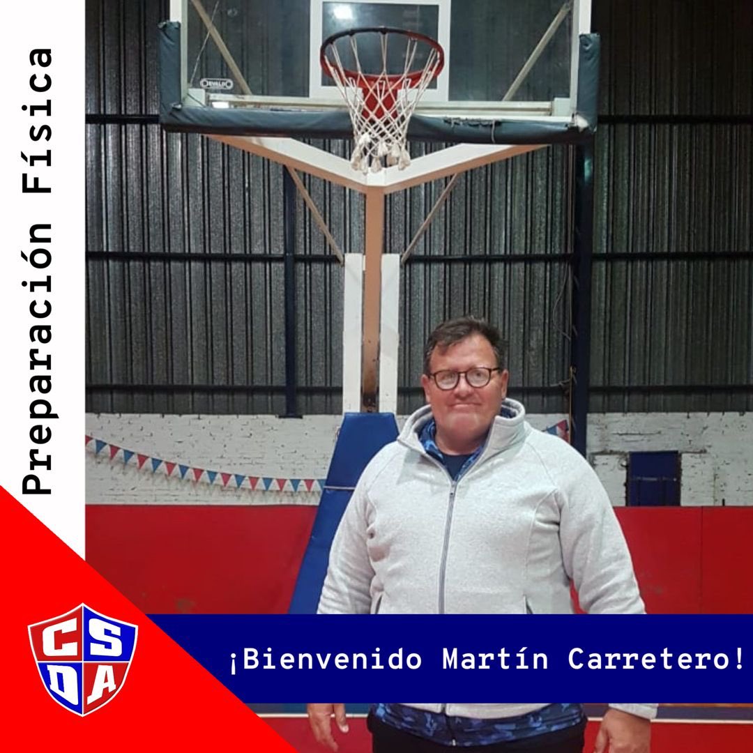 #preparacionfisica  #arenal

¡Nuevo integrante del equipo Arenero!

Con gran alegría les compartimos la llegada de Martín Carretero como preparador físico del básquet de Arenal.
¡Bienvenido al equipo Martin! 

#vamosarenal #somosarenal #somosmaschwitz