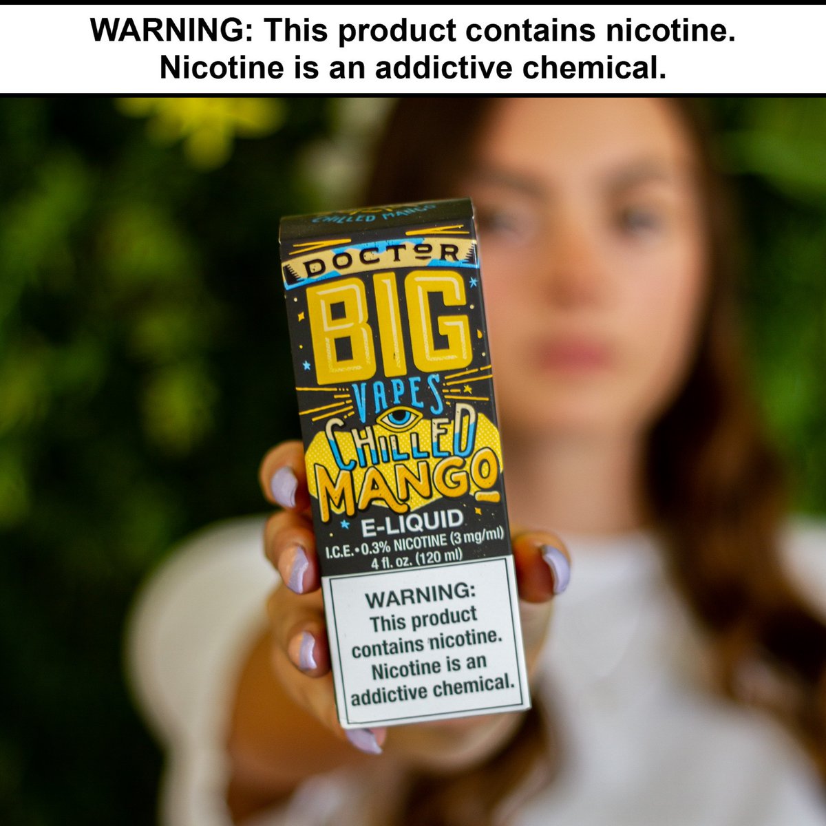 BigBottleCo's tweet photo. If it's tropical chill you're searching for, then look for a 120mL of Chilled Mango in your local vape shop! ❄️

Are you a vape shop interested in carrying Big Bottle Co? Contact us at wholesale@bigbottleco.com to get started https://t.co/1xUT1Bs6E7
