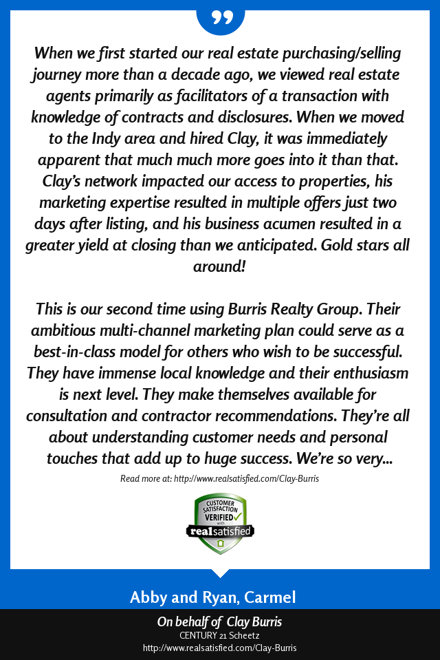 317Realtor's tweet photo. My face hurts from smiling about this recommendation. :)  https://t.co/iW41JZ3xxQ via @realsatisfied https://t.co/nd8JIoRcEA
