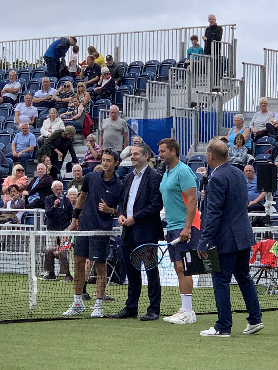iamChaz_'s tweet photo. A big thank you to @LeadershipTSBiz for our invite to @LiverpoolTennis today. It was good to be back in the wild again https://t.co/mlDEMjKn3n