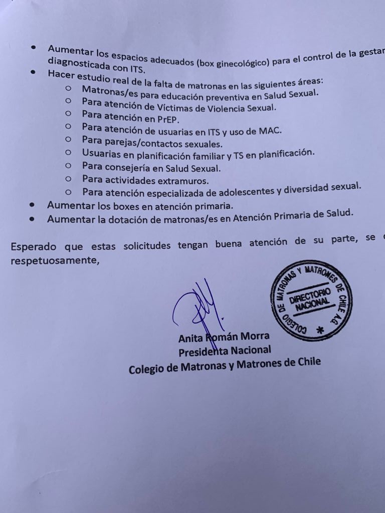 ChileMatrones's tweet photo. ¡A no bajar los brazos, colegas!

#matroneria2021
#matronxsenalerta
#matroneriamovilizada
#movilizacionnacionaldematroneria
#noalcodigosinelrojo
#elrojosedefiende
#lamatroneriaserespeta https://t.co/7u3EN9cOQr