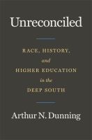 In Arthur Dunning’s book, Unreconciled  Race, History and Higher Education in the Deep South, Dunning tells the story of how one man led the first non-court ordered consolidation of an historically black university and a historically white two-year college in southwest Georgia.