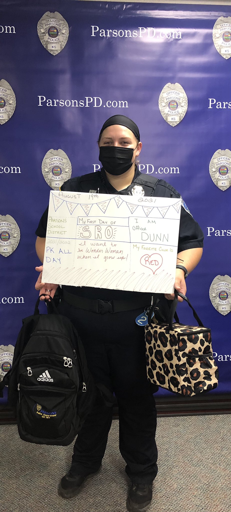 Parsons Police Department on Twitter "Parsons SRO Shyanne Dunn is