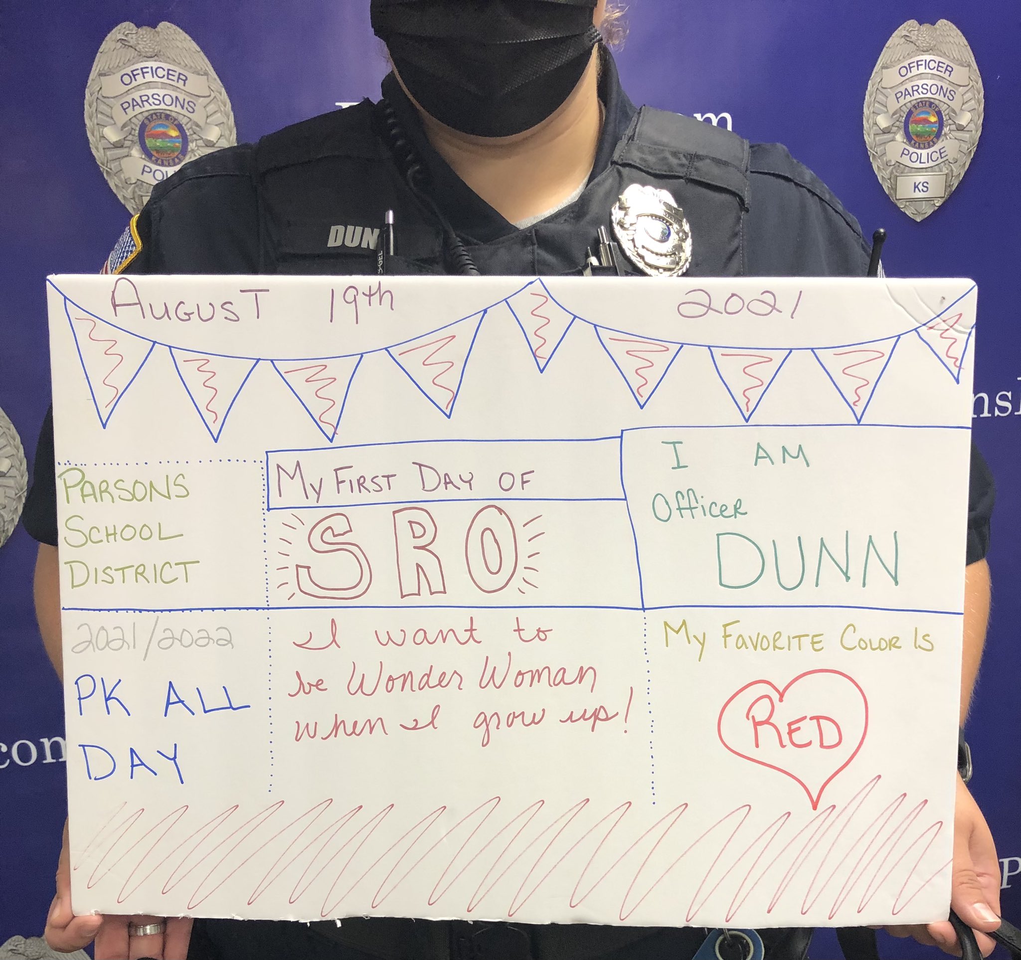 Parsons Police Department on Twitter "Parsons SRO Shyanne Dunn is