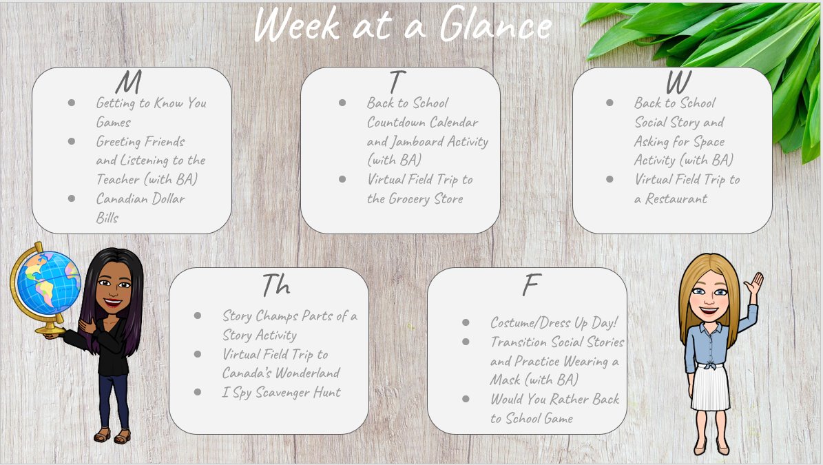 MrsLamers's tweet image. We have so many fun activities planned for the August Summer Learning Program! Literacy, Numeracy, Social Skills, Communication and Transitions! 😊 @MissJFernandes @KatieMann @HCDSB_SLPs_CDAs @HCDSB_CYCs @jodij30 #hcdsbspecedsummerlearning