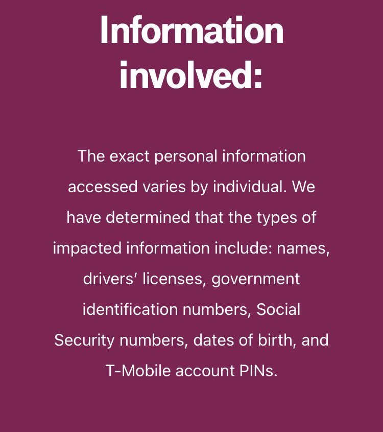 baldwindesigns's tweet image. T-mobile: “But don’t worry, your debit cards are safe!” 🙄 #tmobilehack