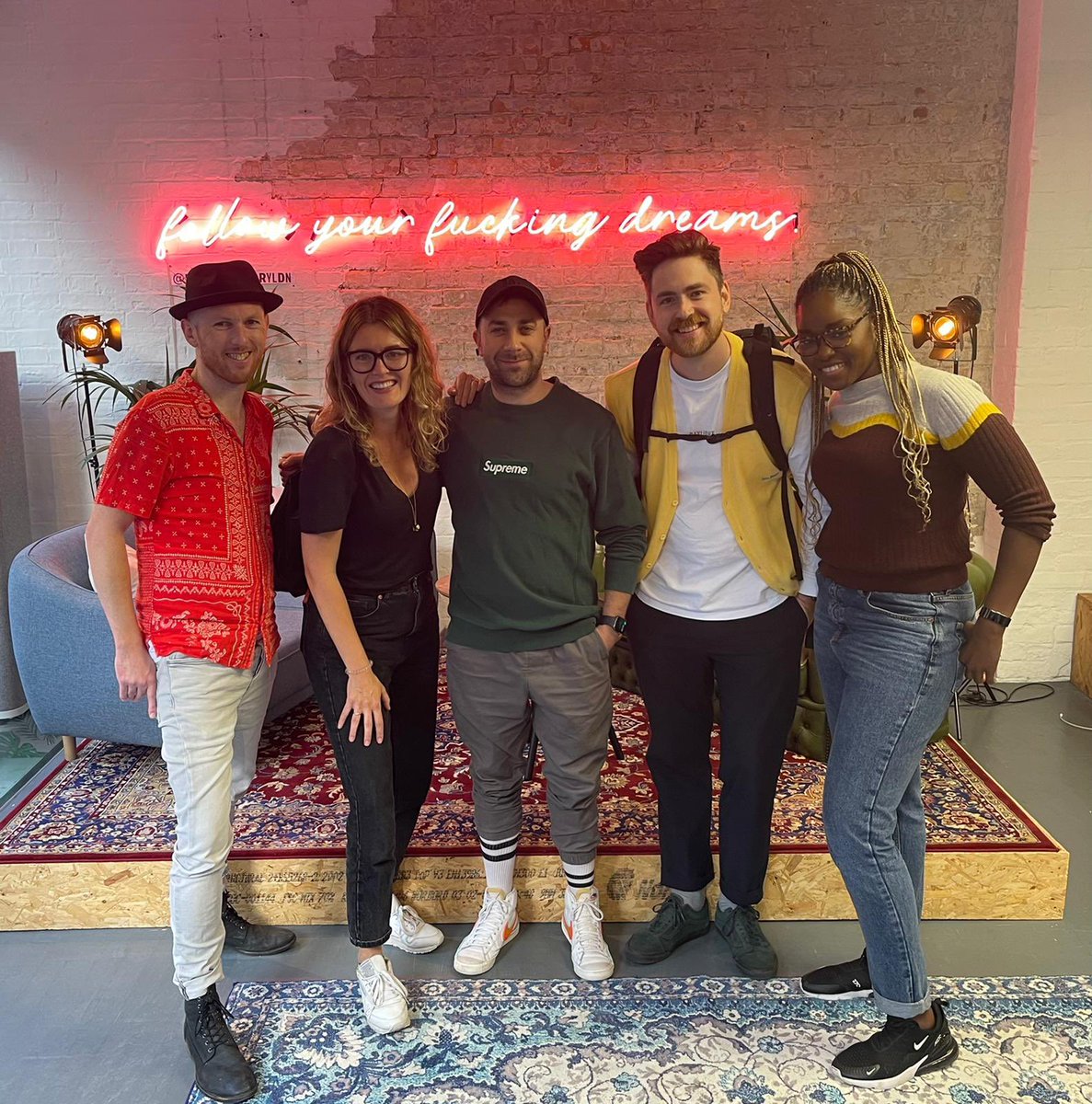 Marta Krupińska (@mmeentrepreneur) on Twitter photo There’s vibes, there’s good vibes and there’s all the vibes, the good old Shoreditch tech startup vibes that I’ve been missing so much over lockdown. Congrats @Graham_hussey and team over at <a href="/DreamFactoryLDN/">Dream Factory</a>. This is gonna be good 👍🏽🔥 There’s vibes, there’s good vibes and there’s all the vibes, the good old Shoreditch tech startup vibes that I’ve been missing so much over lockdown. Congrats @Graham_hussey and team over at <a href="/DreamFactoryLDN/">Dream Factory</a>. This is gonna be good 👍🏽🔥