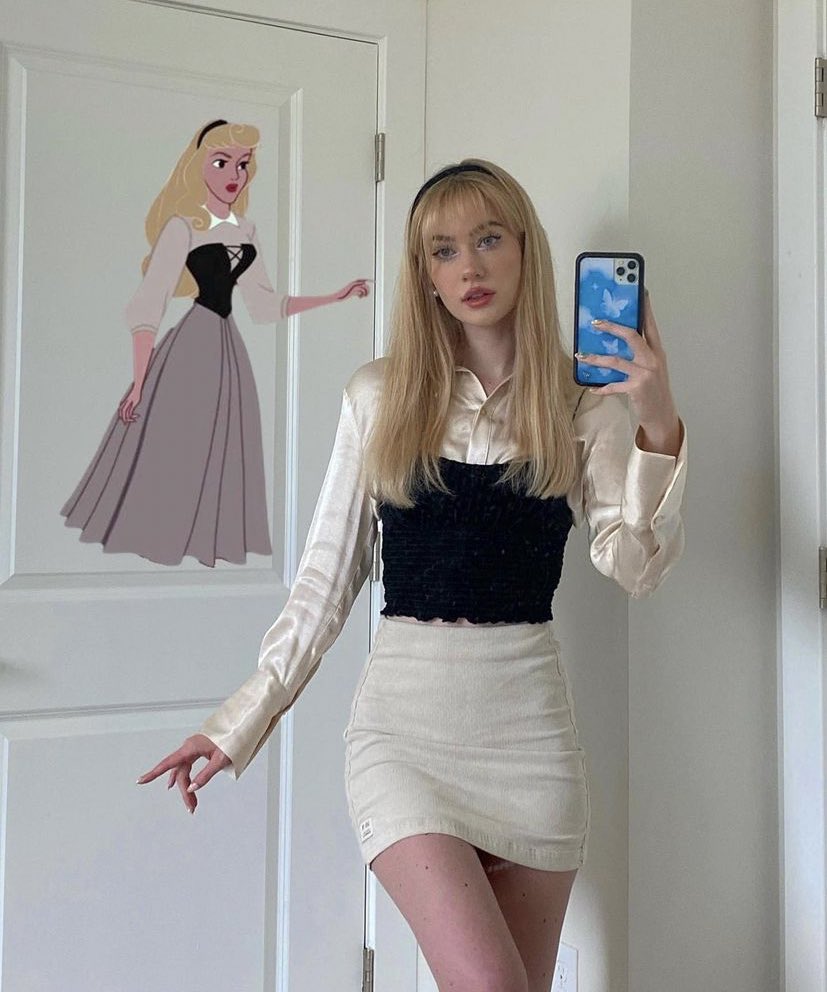 badestoutfit's tweet photo. outfits inspired by disney princesses https://t.co/mFXRJd1qDL