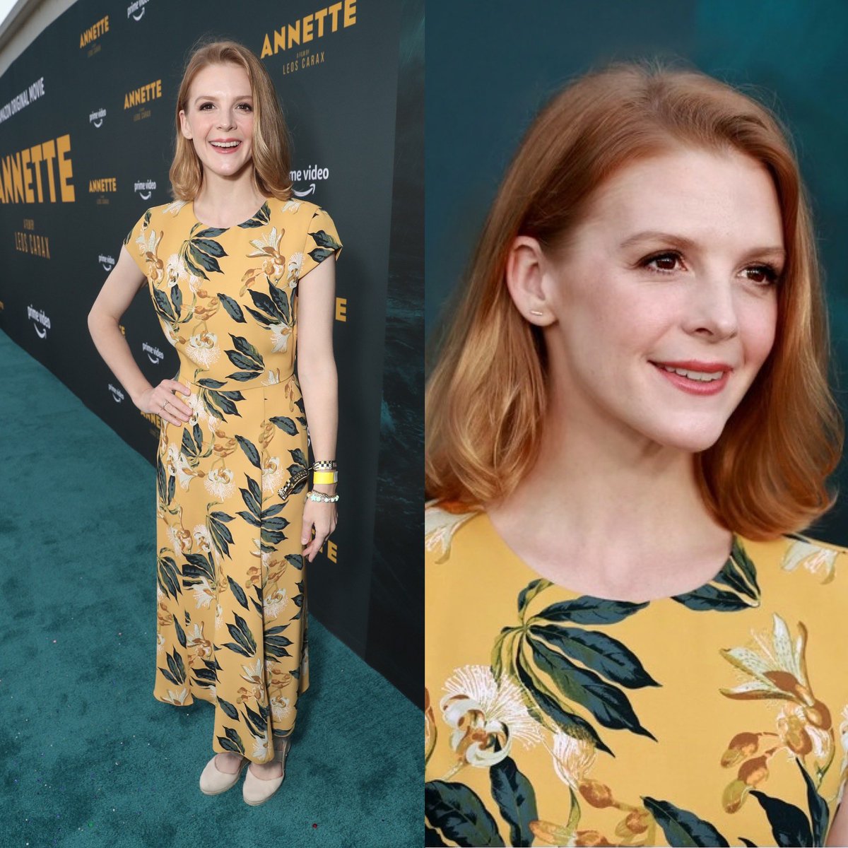 ANNETTE! ✨ Run to see #Annette this weekend! This film is a masterpiece. It’s beautiful. It makes you engage. Thank you for a magical screening under the stars! And for the sick green robe! On <a href="/PrimeVideo/">Prime Video</a> Aug 20