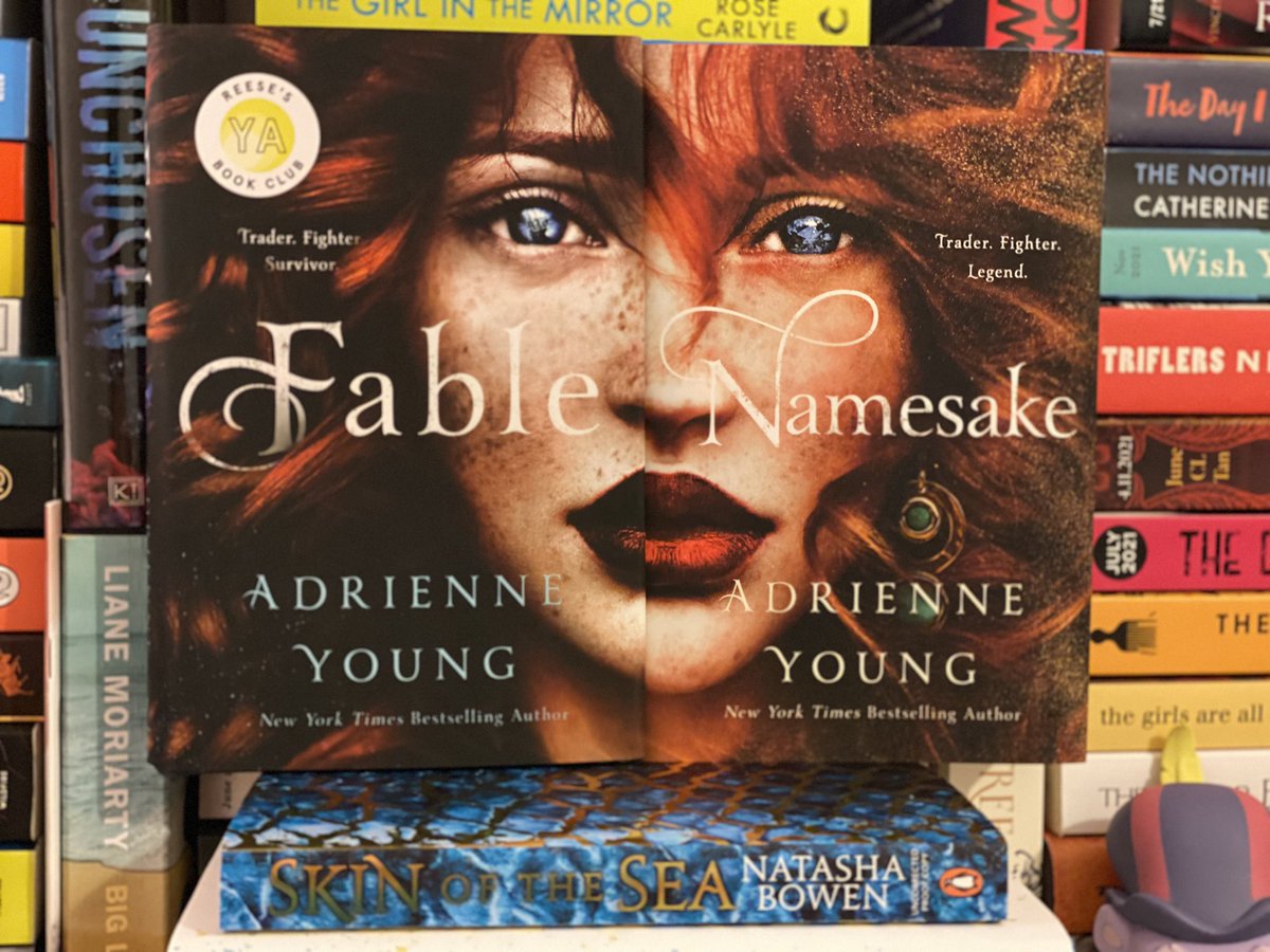 Ever buy a set of books based on the covers alone? This is totally not what I did here….not even a little bit 😁

#Fable #Namesake #PrettyBooks