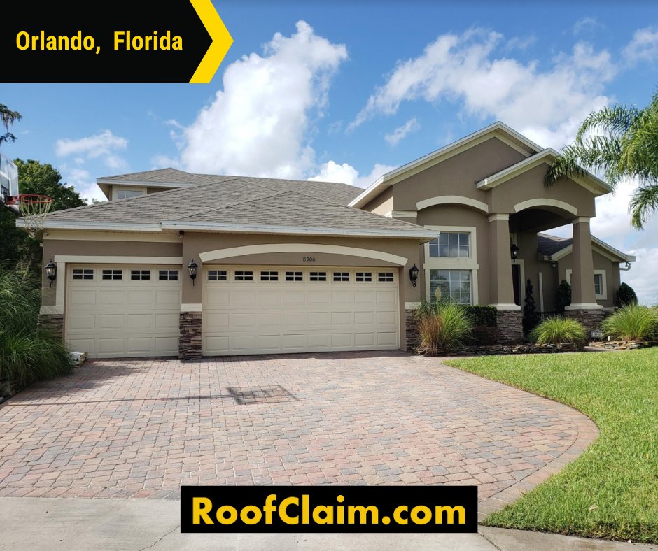 RoofClaimUS's tweet photo. Atlas Prolam Weathered Wood Shingles on this beautiful home in Orlando, Fl. 

Call your local team today to get your free roof inspection scheduled!

#roofclaim #roofing #rooftechnologyexperts https://t.co/PRfSL6Ic7i