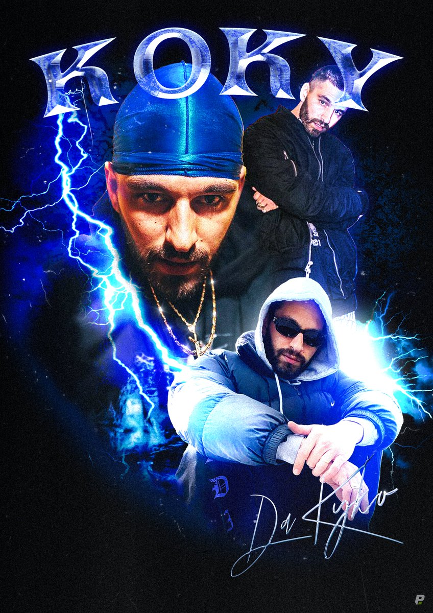 poulycz's tweet photo. Koky @MilionPlusEnt bootleg design🥶🌩️
#koky #milionplus #fanart #digitalart #graphicdesign #poster #design #designtrends #portrait #merchdesign #bootlegtshirt #bootleg #bootlegdesign #rap #rapper #photoshop #art #albumcover #coverart #niktendo #yzomandias #coverartmatters https://t.co/2SSMOggW5p