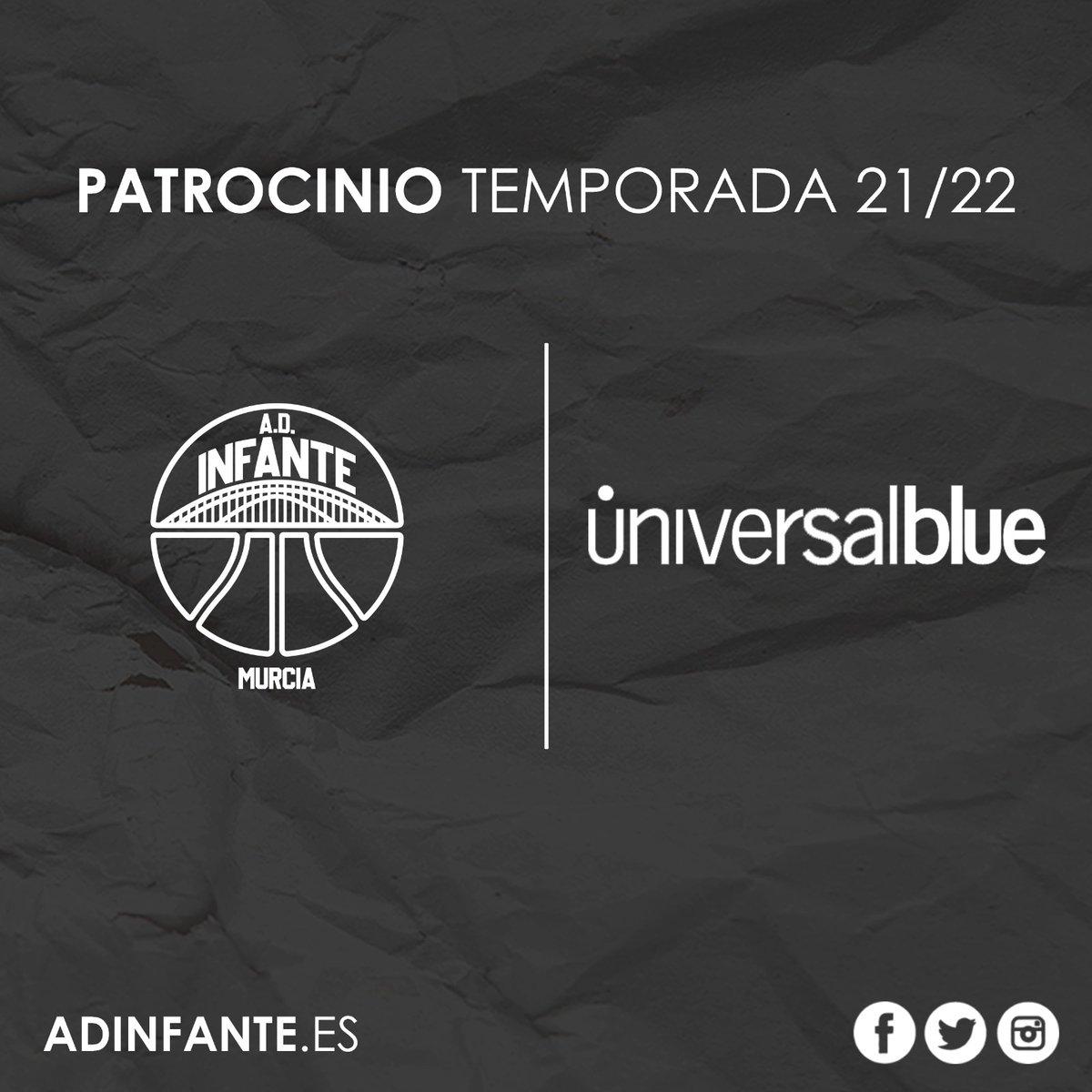 ad_infante's tweet image. PATROCINIO|

UNIVERSAL BLUE 🤝 A.D. INFANTE

¡U.BLUE se una a la #FamiliaInfante y lucirá en las equipaciones de nuestro 1ª DIVISIÓN MASC.! 🔌🔋

#SoulTechnology

#HACEMOSBARRIO #FAMILIAINFANTE