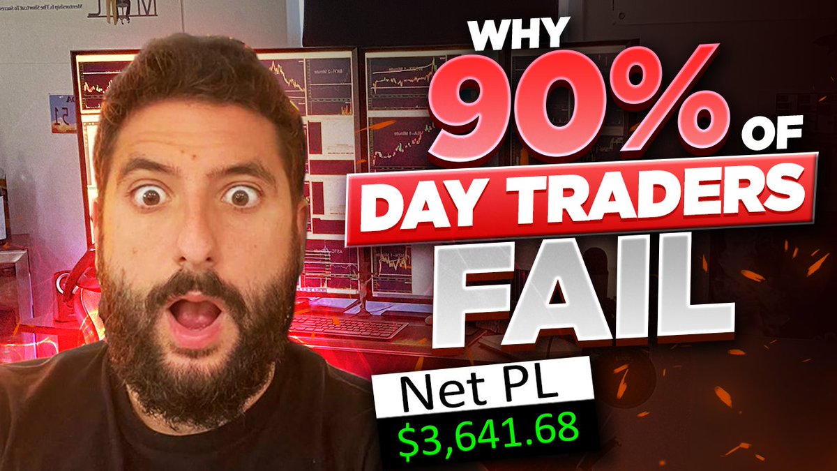 AT09_Trader's tweet photo. 🚨[New Video]🚨

- WHY DO 90% OF DAY TRADERS FAIL?

https://t.co/9kFJ569fQT

@MyInvestingClub https://t.co/7xTeFRdjq7