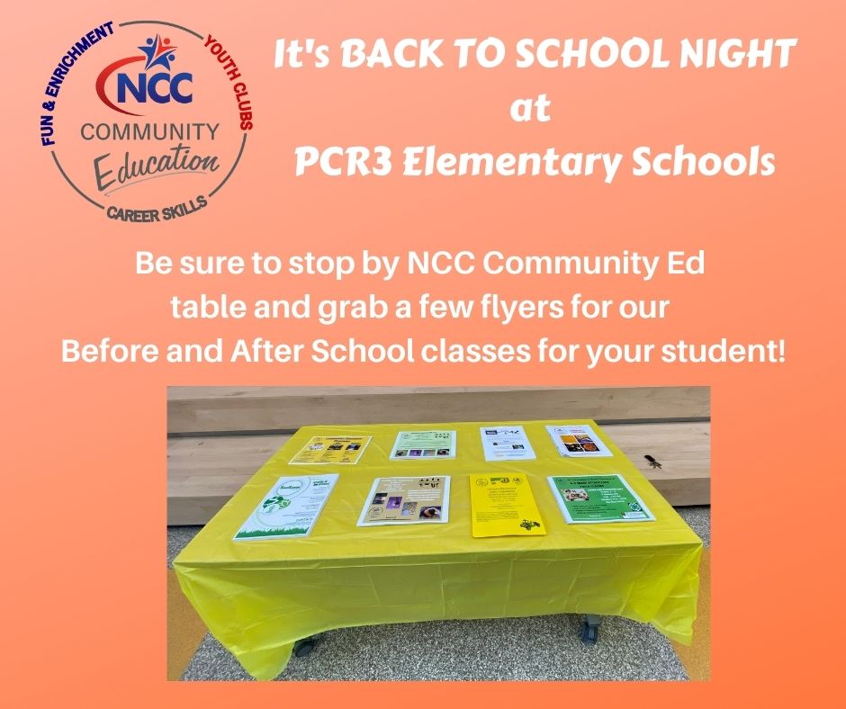 communityedNCC's tweet photo. Grab a flyer and enroll your student in our Before and After School classes!
Register at https://t.co/IKwSiljNZd
#ilovetolearn #ncccommunityed #letslearnmore #bricks4kidz #platteco4h #soulstrongyoga #learnaboutanimals https://t.co/evGAYX85k0