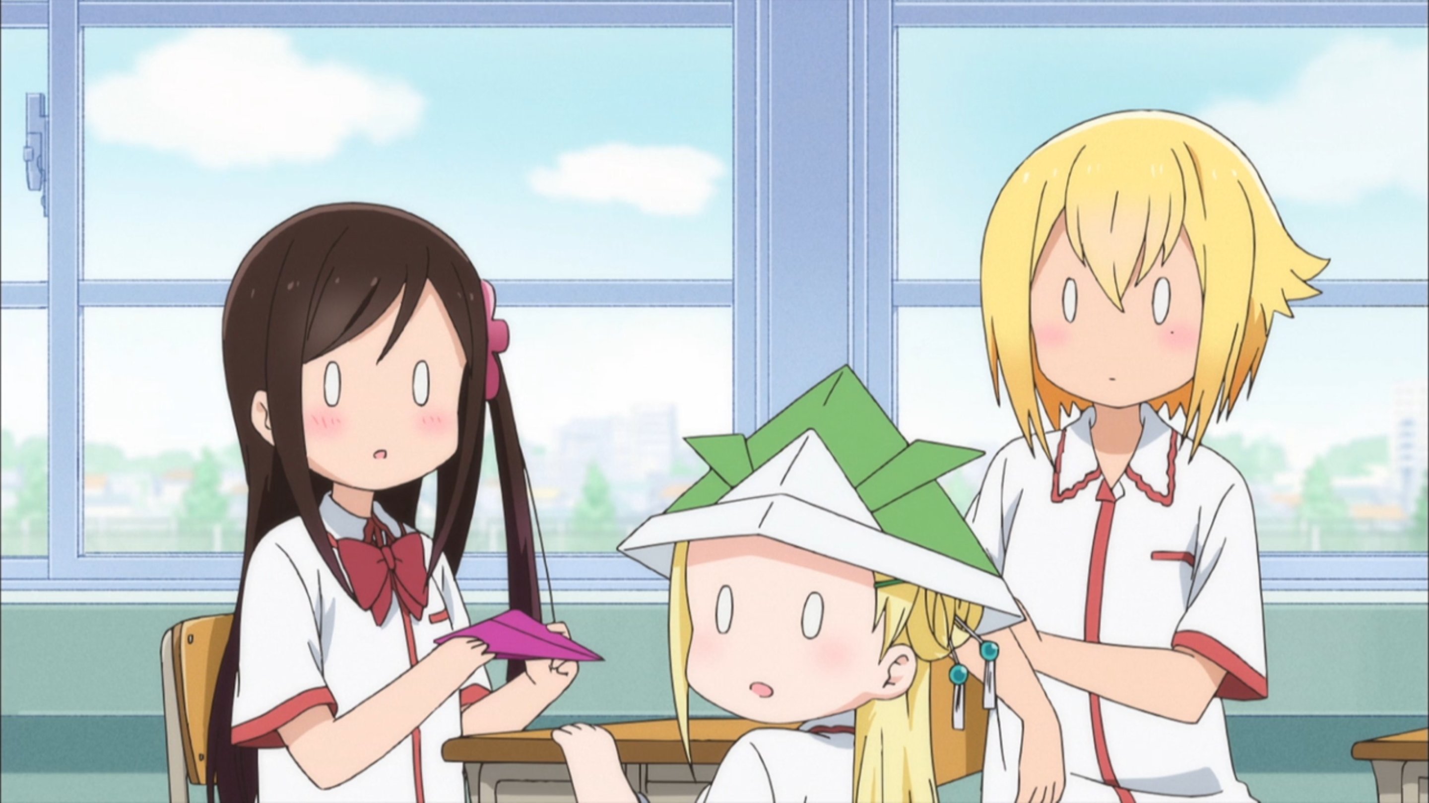 Origami in Anime on X: Hitoribocchi no Marumaru Seikatsu Episode 5 -  samurai helmet  / X