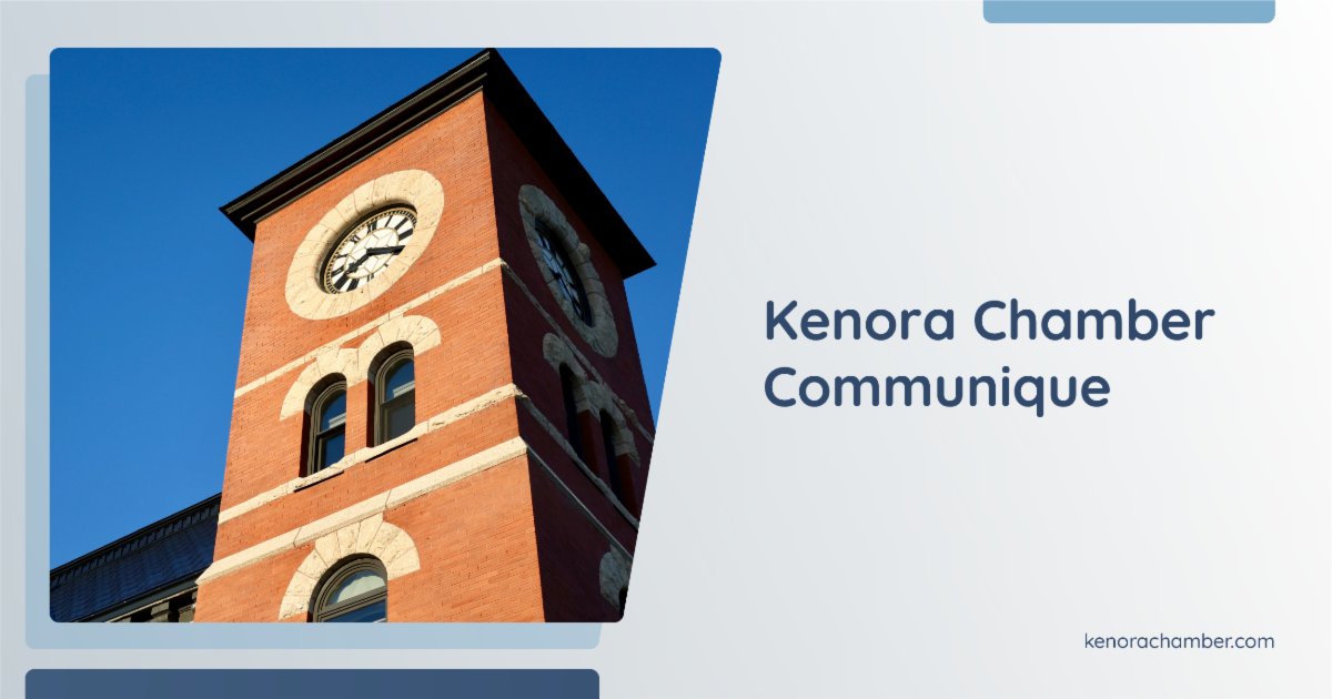 Kenora Chamber Communique conta.cc/3j1vHsE
