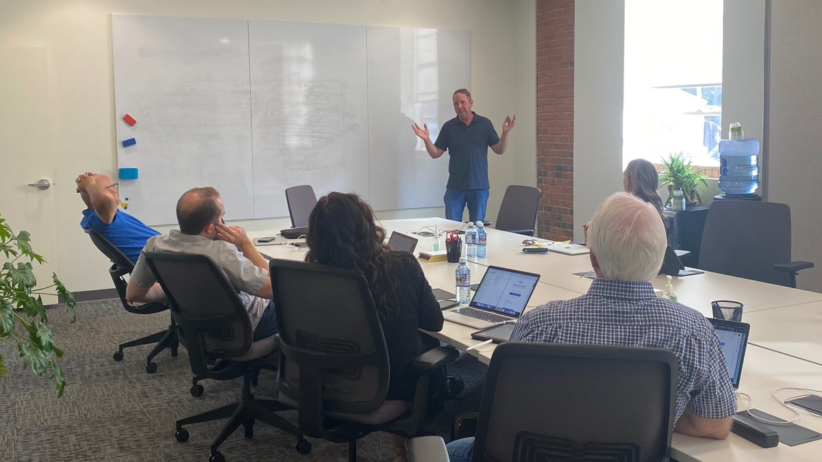 kylekutter's tweet image. Love experiencing @bobbygwald by a whiteboard passionately talking about how we can continue to leverage technology in new ways to build the church and reach more people for Jesus!