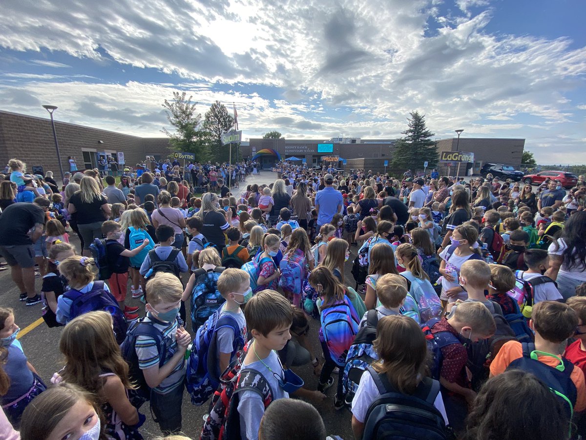 First Day Of School!!! #jeffcobettertogether @TeamJeffco <a href="/RoaryRR/">Roary Rooney</a>
