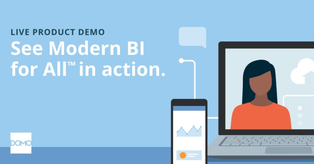 Great way to see it in action! #data #analytics #demo #modernBI #modernBIforall <a href="/Domotalk/">Domo</a> bit.ly/2WcpNM0