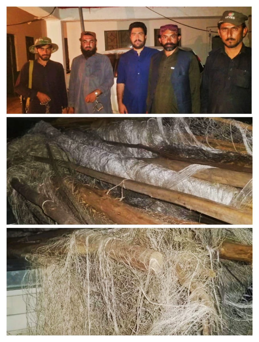 موسیٰ خیل۔ ضلعی انتظامیہ کی  کاروائی۔
ضلعی انتظامیہ کی جانب سے ہر قسم کی شکار پر پابندی کے خلاف ورزی پر آج ایک شکاری کو تحصیلدار کنگری جناب نجیب اللہ کی سربراہی میں لیویز کے جوانوں نےگرفتار  کرلیا۔ اور مزید قانونی کاروائی کے لیے محکمہ جنگلات وجنگلی حیات کے حوالے کیا جائے گا۔