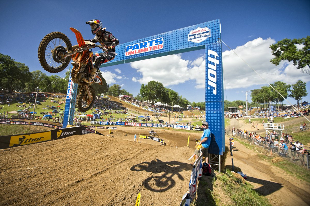 @ProMotocross Frozen in time, it's still 2013: La Reole, France's 🇫🇷 very own @MarvinMusquin25 wastes no time in the 250s to secure a top 5 moto finishing result from @BuddsCreekMX in Mechanicsville, MD.