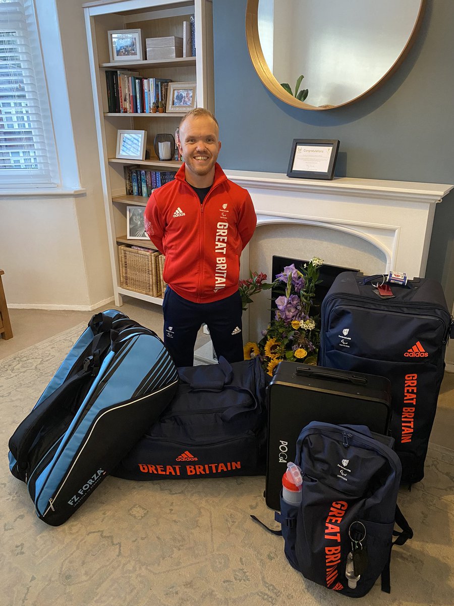 krysten_coombs's tweet image. All packed and ready for the flight to Tokyo tomorrow! 🛫🇯🇵🇬🇧🥇 @Tokyo2020 @ParalympicsGB #fzforza #fzforzaplayer #uksport #tokyo2020 #parabadminton #solibad #pulseroll #KMDPrints #parasport #badmintonplayer #ParalympicsGB #athlete #badminton #impossibletoignore #Paralympian