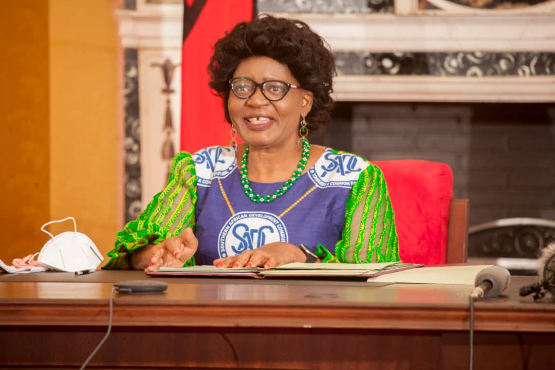 KUCHIZANI's tweet photo. Her Excellency, Madam Monica Chakwera, the First Lady of Malawi #FLOMA #SOFF #SADC Holds High Level Dialogue on Impact of Covid-19 in the SADC Region, August 17th 2021 @SADC_News @MalawiGovt @unfoundation @_AfricanUnion https://t.co/JB6UEpH8mu
