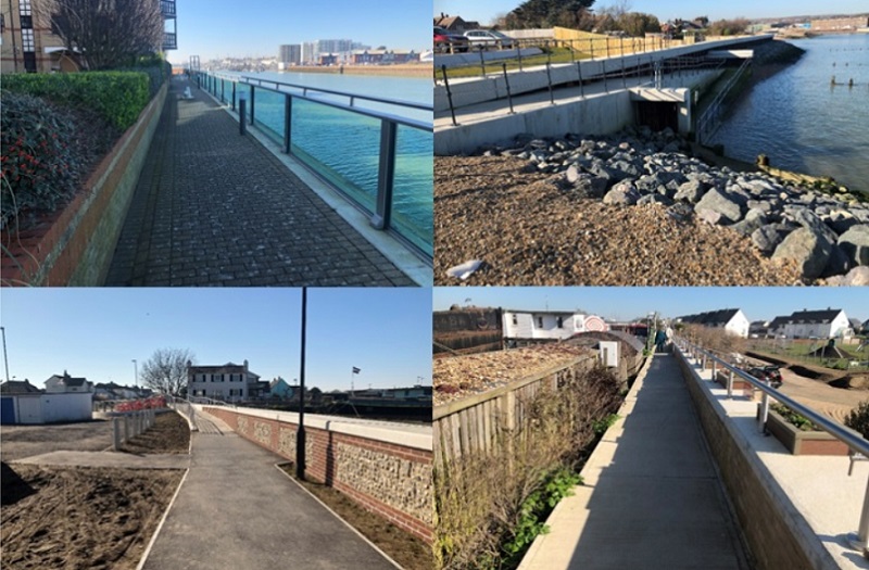 jtmackley's tweet photo. Featured project 📍

Opened in 2019, the £31m Shoreham Adur Tidal Walls Scheme has significantly reduced flood risk to more than 2,300 properties in Shoreham and East Lancing. 

More: https://t.co/XLr7mYYT6M

#Mackley https://t.co/iWwqxSs2Ct