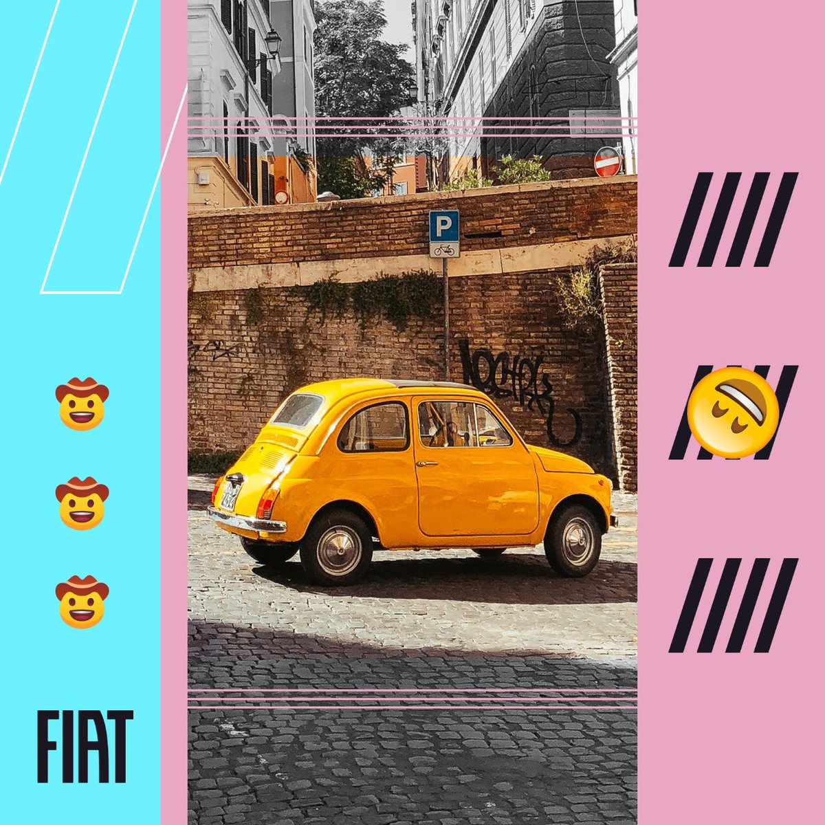 FiatColombia's tweet photo. Un toque de color hace toda la diferencia. #FiatCol #FIAT  #TBT #Emoción  #AmoMiFiat #ActitudFIAT  #Colombia  #ModoFiat https://t.co/rAlTq1hKap