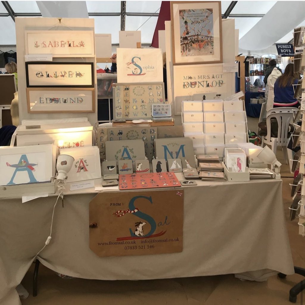 From Sal will be joining us this November with beautiful illustrations, perfect for any age, inspired by the great outdoors.