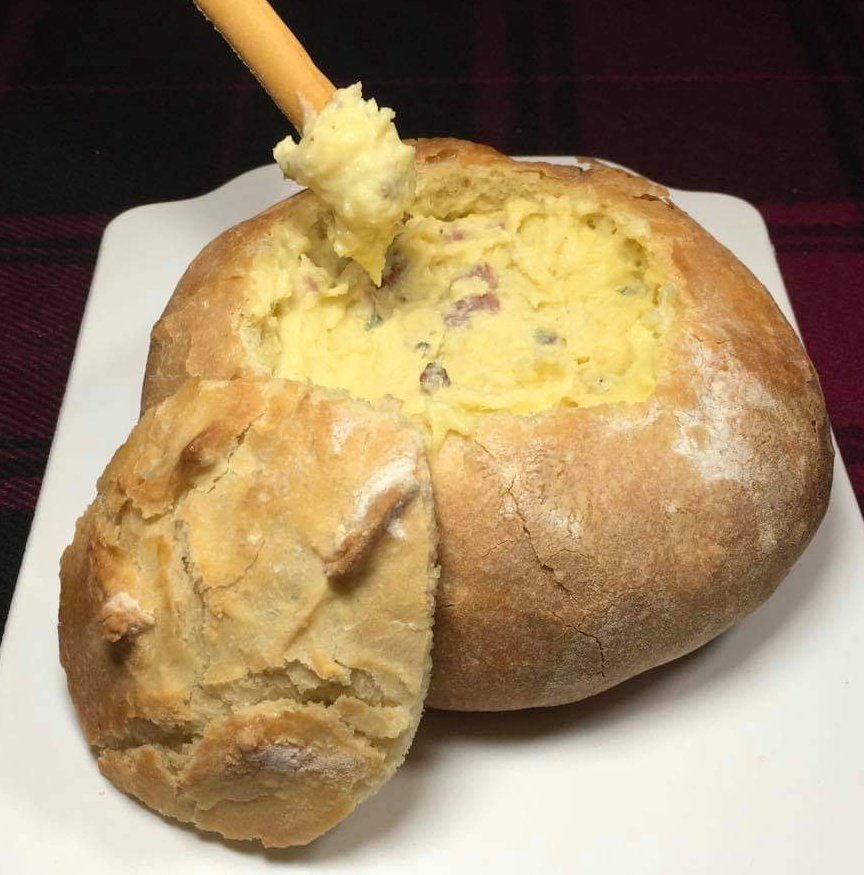 comida Lo siento Zumbido fondue queso pan payes valor pico Mucama