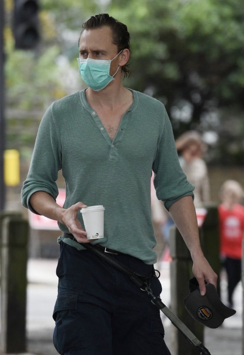 THE SIZE OF THE CUP IN HIS HAND I-