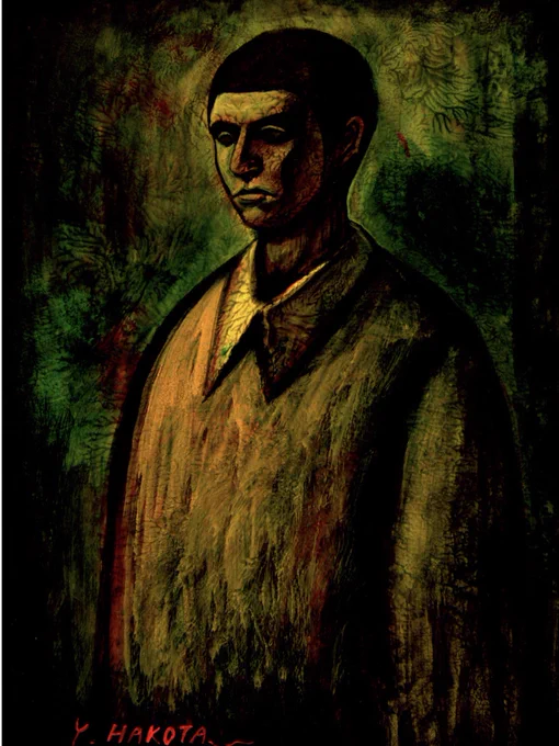 「双亡亭壊すべし」の影の画家 はこたゆうじ君の絵の一部を見てやって。
(例の絵描きシーンで 貸してもらったもの。どっちが泥努で、どっちが凧葉でしょうね。) 