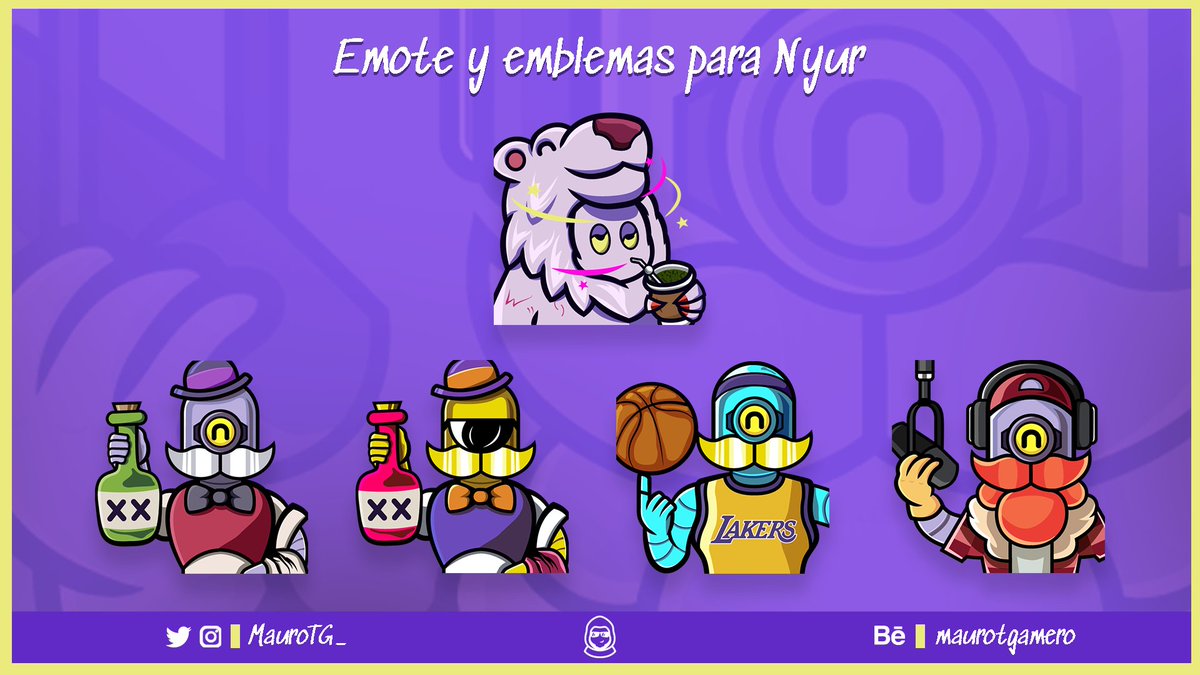 Un trabajito reciente para @nyuR__ !! 
Pásense por su canal que este pibe la rompe, y síganme para ver mas trabajitos como éste que se vienen!
apoyen con un ❤️ y un RT 🙏